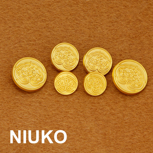 NIUKO纽扣中国古风纽扣祥云中式
