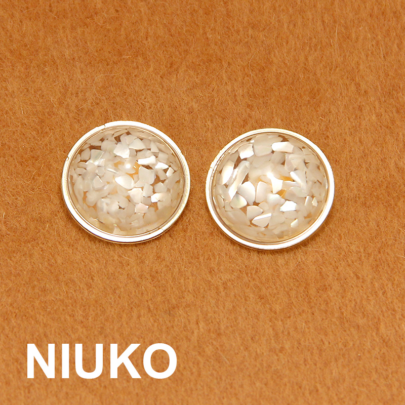 niuko金边精致厚实风大衣纽扣