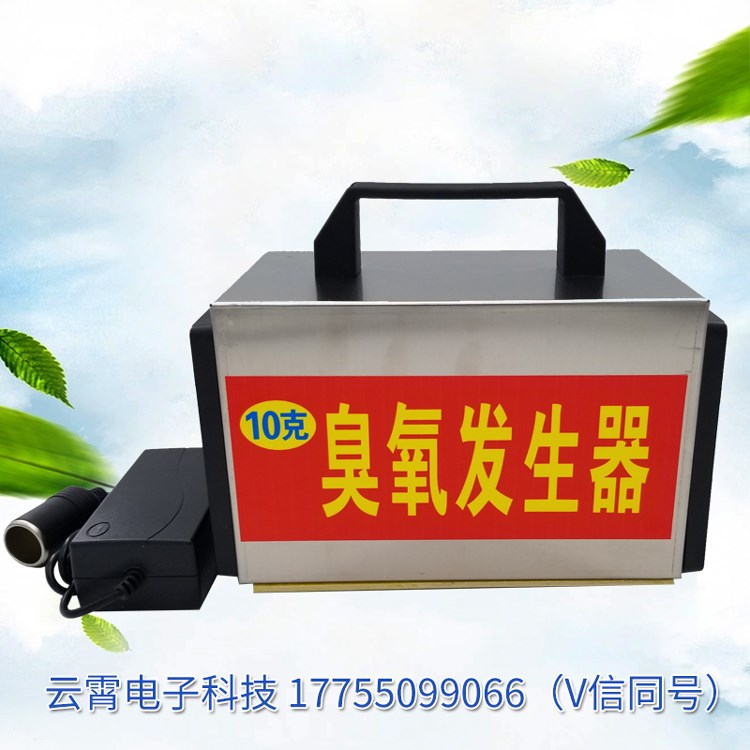 10g臭氧发生器 12v汽车消毒 车载空气净化器杀菌臭氧除烟异味甲醛