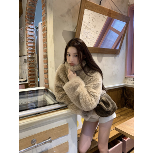 定制皮草 超大颗粒 100%全羊毛市面无 长短版 清仓