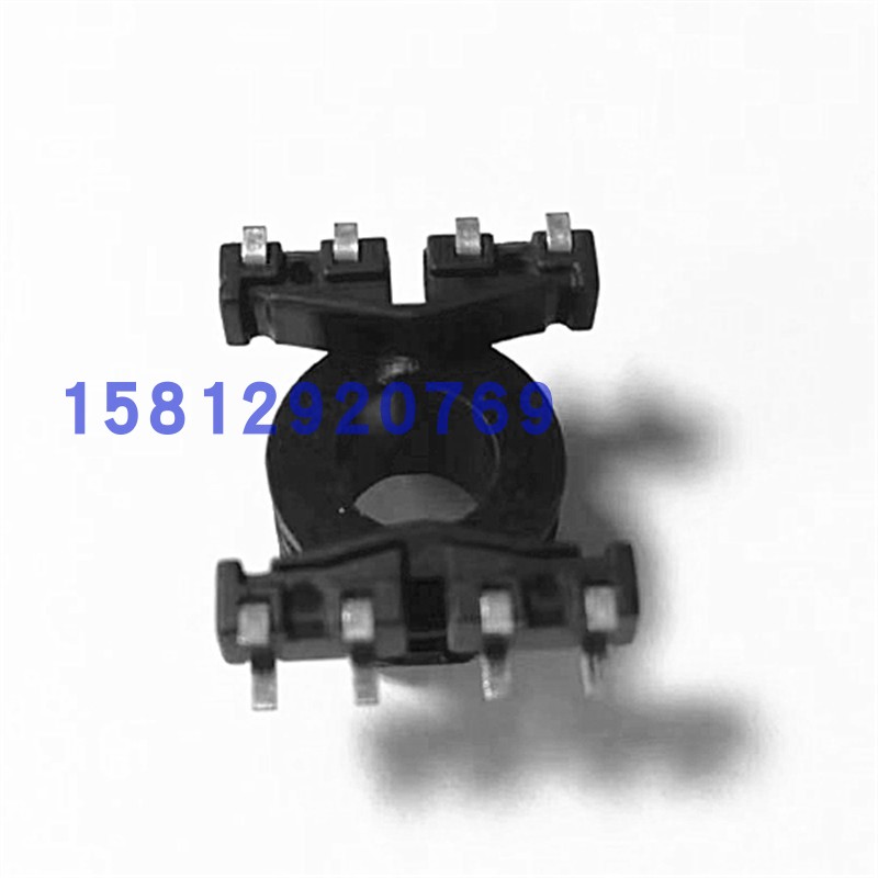 RM6磁芯骨架立式双槽贴片4+4