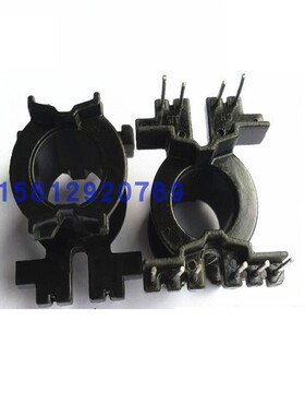 PQ2625变压器磁芯骨架PQ2625铁氧体磁芯骨架立式6+4