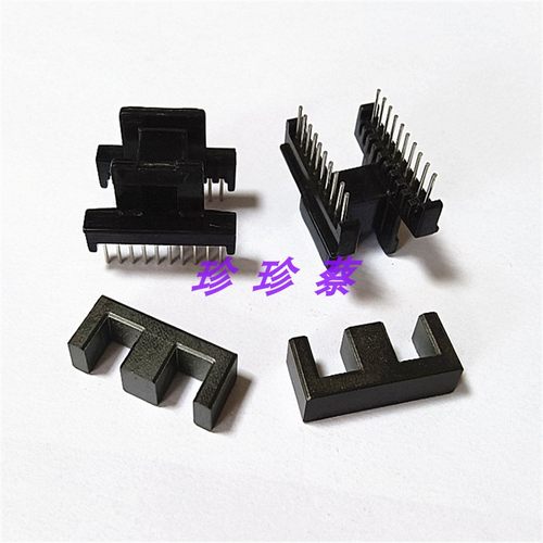 EE22高频磁芯骨架卧式10+10