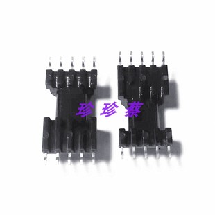 EPC13三相变压器磁芯EPC13单边加宽骨架贴片5 EPC13安规骨架