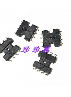 贴片SMD磁环底座电感底座4+4针XG-075