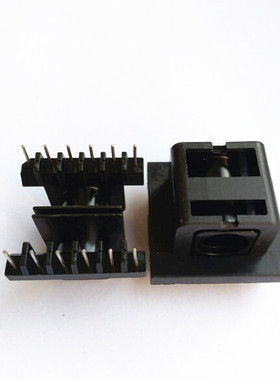 EC3435ER3435高频变压器磁芯ETD34骨架卧式双槽6+6带外壳