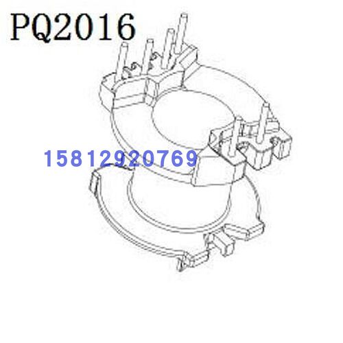 PQ20变压器电木骨架立式4+2
