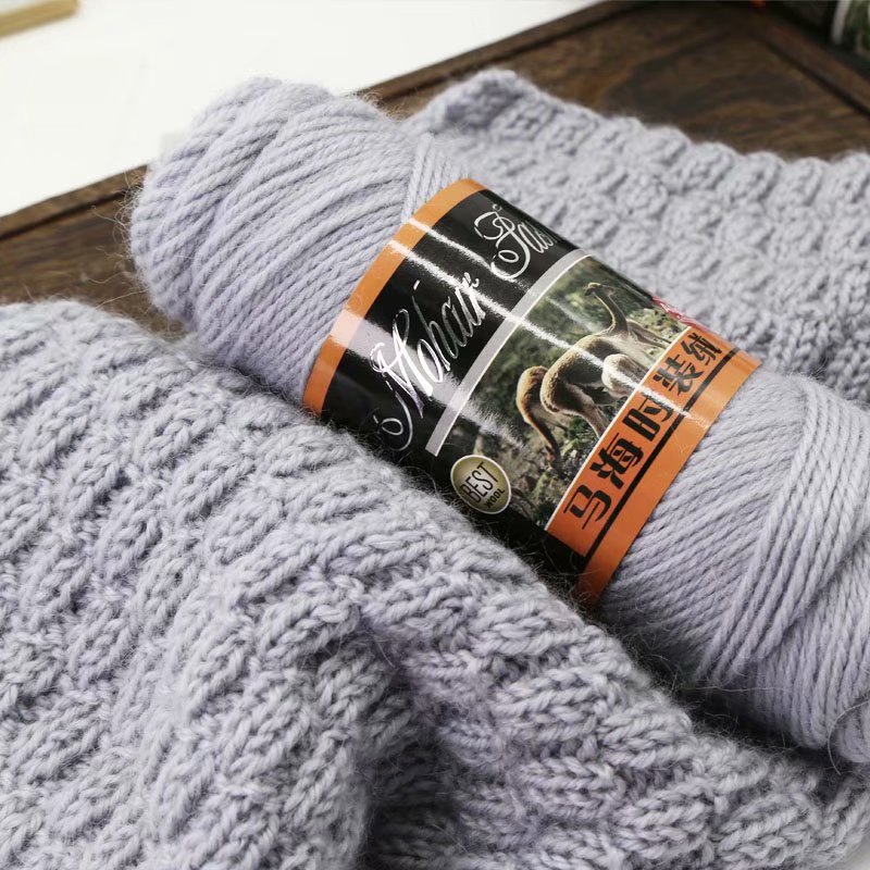 手编围巾线 粗棒针羊毛线 马海毛围巾外套线 羊驼绒精品毛线