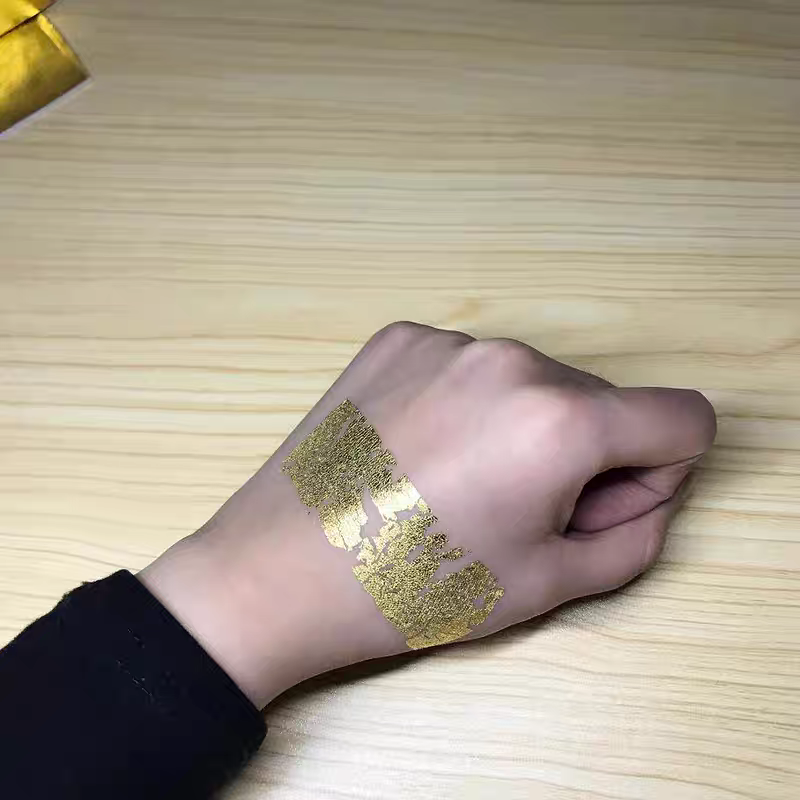24K纯金箔黄金用于美容金箔精华液护肤液化妆品厂金箔纸