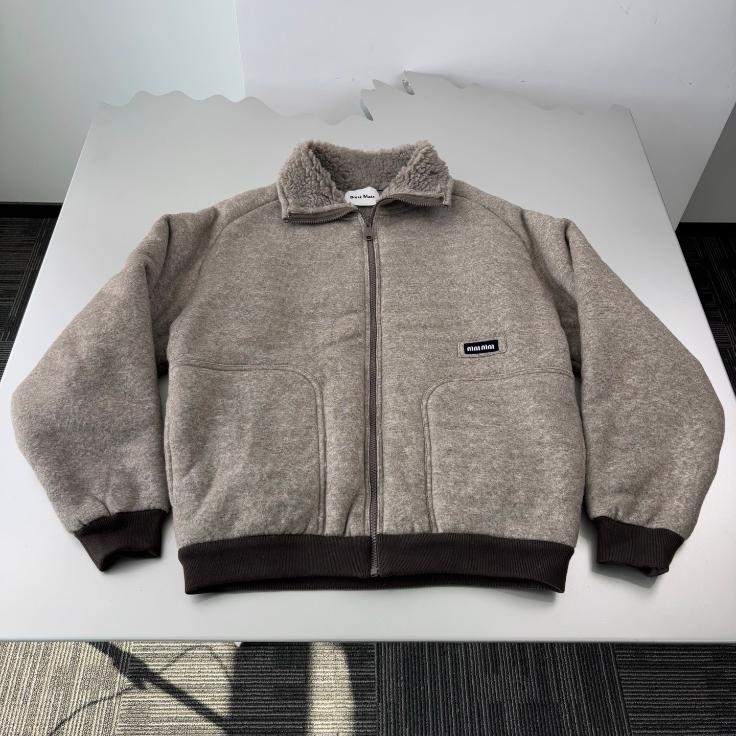 BreakMade36小标羊羔绒夹克外套