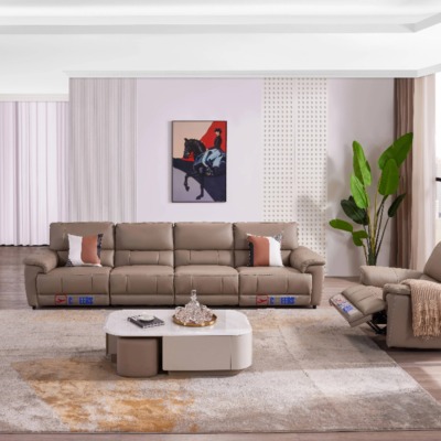 芝华仕头等舱真皮沙发