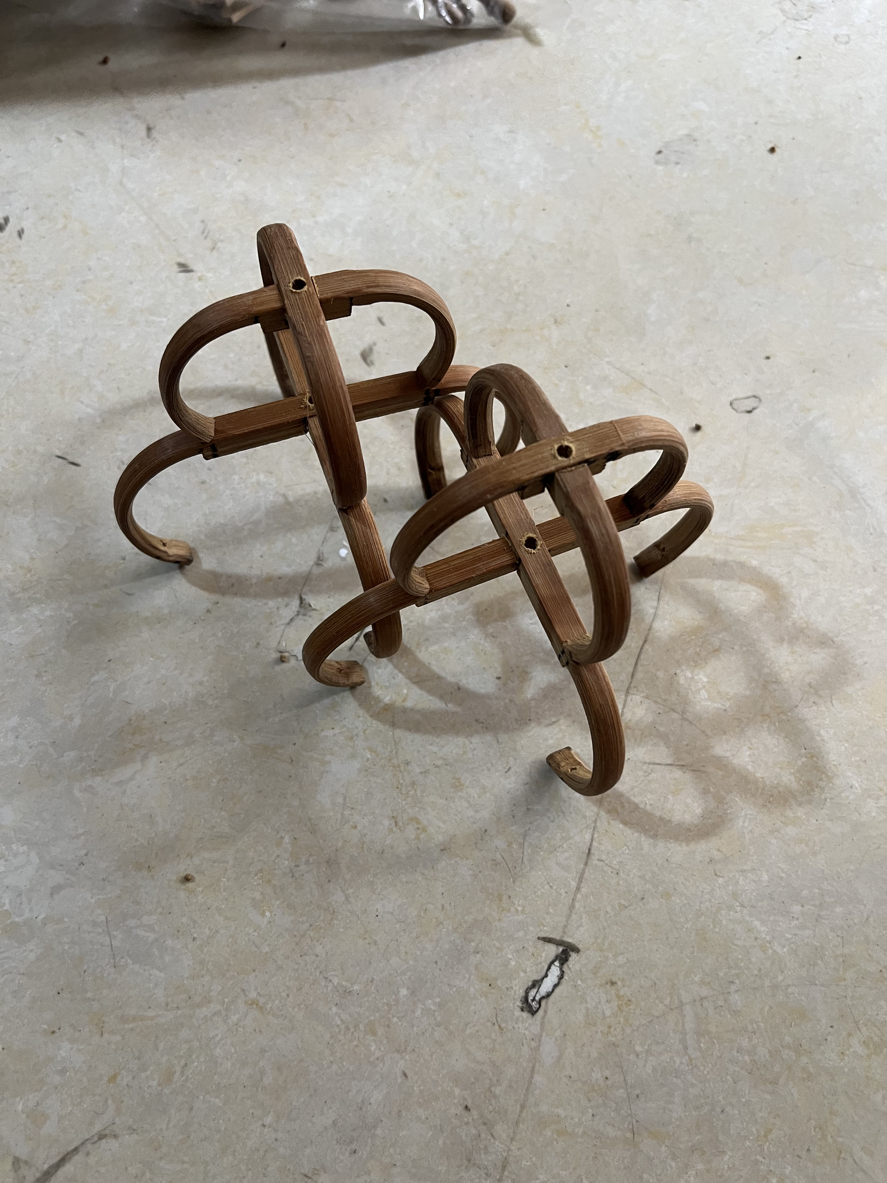 圆笼罩头老竹手工制作鸟笼配件广笼竹子4爪头顶老师制作有鼻眼图片