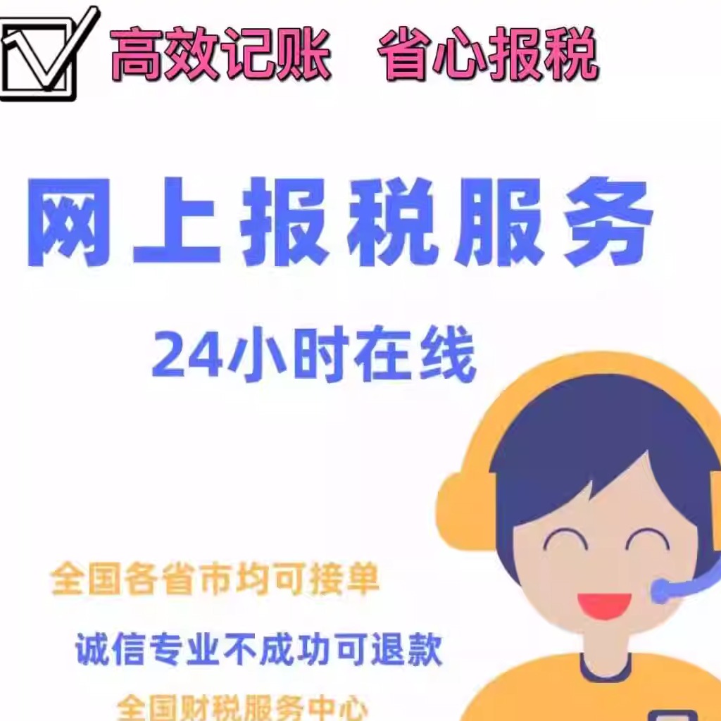 汇算清缴代理记账网上报税小规模一般纳税人个体户0申报零申报