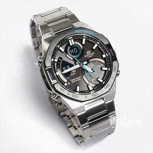 日代卡西欧金属系列三眼光动能男表ECB-900YMP-1AJF/950YMP-1AJF