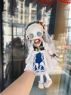 调香师鬼娃娃棉花娃娃手缝娃娃定制鸽子般的尤迪特