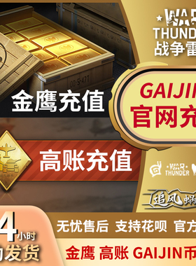 War Thunder 战争雷霆 金鹰 高级 高账 GJN 5000 10000 自动发货
