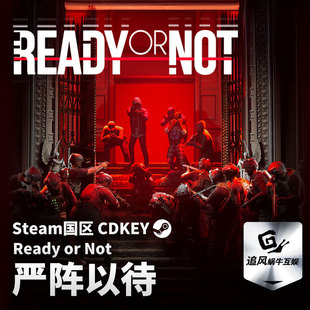Steam 正版 PC 游戏 Ready or Not 国区激活码 CDKEY