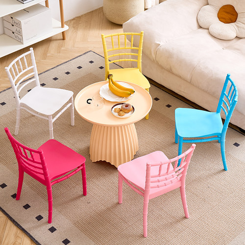 幼儿园宝宝椅带靠背塑料