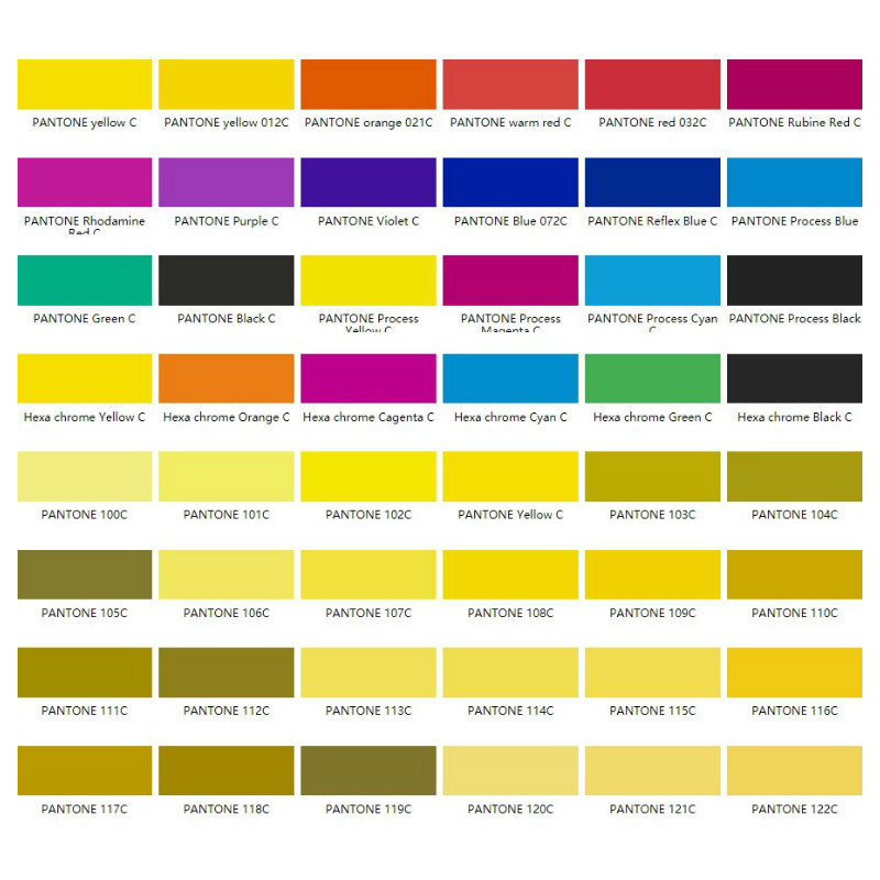 潘通2018c橙292c浅蓝446c深灰425c灰368c苹果绿654c色手摇自喷漆