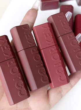 colorkey珂拉琪可可粉唇泥唇釉b925秋冬口红珂拉斯o924红棕色r923