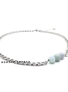 国潮新品结合玉石蒙古文莲花珠