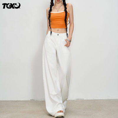 白色牛仔裤女2025新款夏