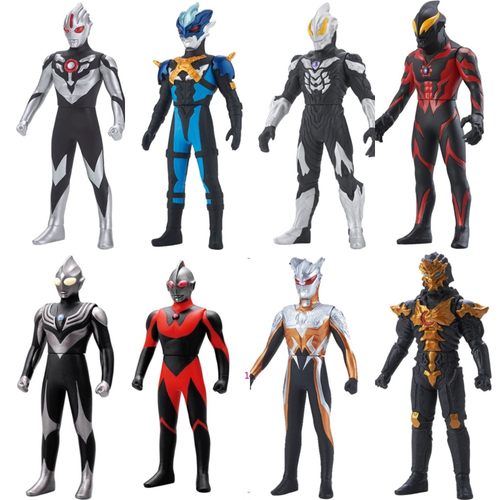 黑暗奥特曼软胶人偶邪恶贝利亚特雷基亚暗黑赛罗初代迪迦欧布手办