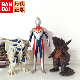 万代正版戴拿奥特曼软胶人偶怪兽达兰比尔 盖兰达手办模型玩具男