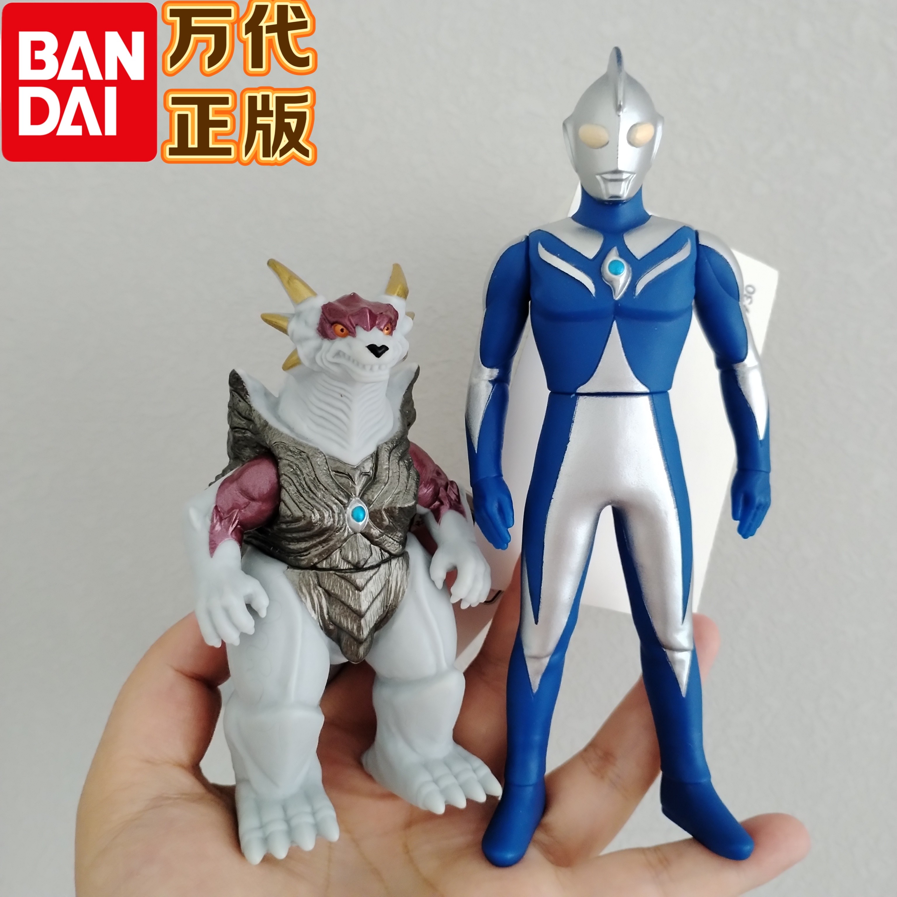 万代高斯奥特曼软胶人偶超古代狛犬怪兽盖迪手办模型儿童玩具男
