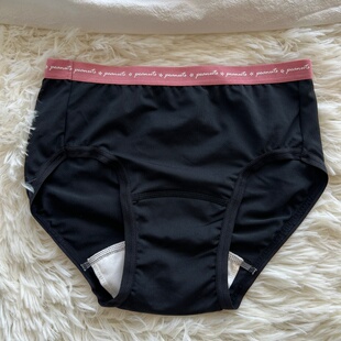 41不退换 外贸日单少女印花中腰抗菌防臭透气生理三角短裤内裤