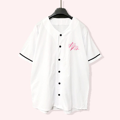 프린트 야구 유니폼 반팔 남성 및 여성 아메리칸 루즈 가디건 티셔츠 통기성 팬 티셔츠 반팔 힙합 성인 스타일