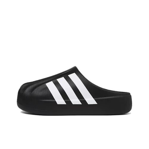 adiFOM SUPERSTAR厚底增高拖鞋厨师鞋穆勒鞋adidas阿迪达斯三叶草