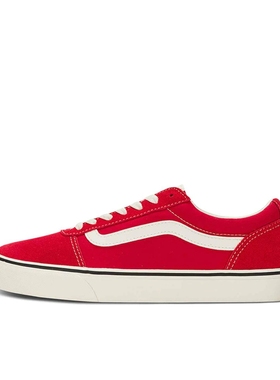 VANS Ward经典红色男女鞋情侣休闲板鞋VN0A4BV5JV6