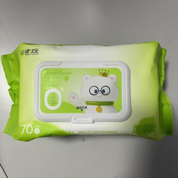 2-164绿次元婴幼儿手口湿巾70片