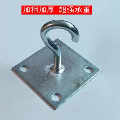抓钩吊灯挂钩风扇吊扇钩加厚粗铁钩秋千吊椅顶挂实心吊钩强力承重