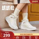 春季 高帮小白鞋 女鞋 斯凯奇糕糕鞋 休闲鞋 厚底增高鞋 舒适保暖运动鞋
