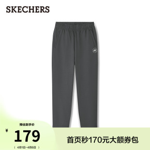 夏季 斯凯奇直筒长裤 松紧裤 百搭经典 款 舒适休闲时尚 针织运动裤 女款