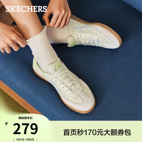 斯凯奇女新款芭蕾德训鞋休闲时尚