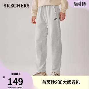 柔软亲肤休闲运动长裤 斯凯奇夏季 流行百搭针织长裤 男裤 流行时尚