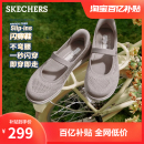 新款 女鞋 瑪麗珍淺口單鞋 一腳蹬圓頭芭蕾鞋 2025夏季 斯凱奇閃穿鞋
