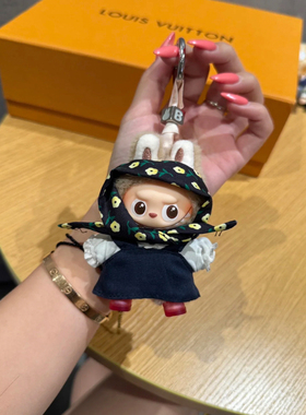 第四代迷你labubu娃衣权志龙gd同款全系列10cm拉布布公仔玩偶衣服