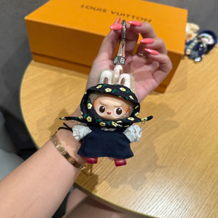 第四代迷你labubu娃衣权志龙gd同款全系列10cm拉布布公仔玩偶衣服