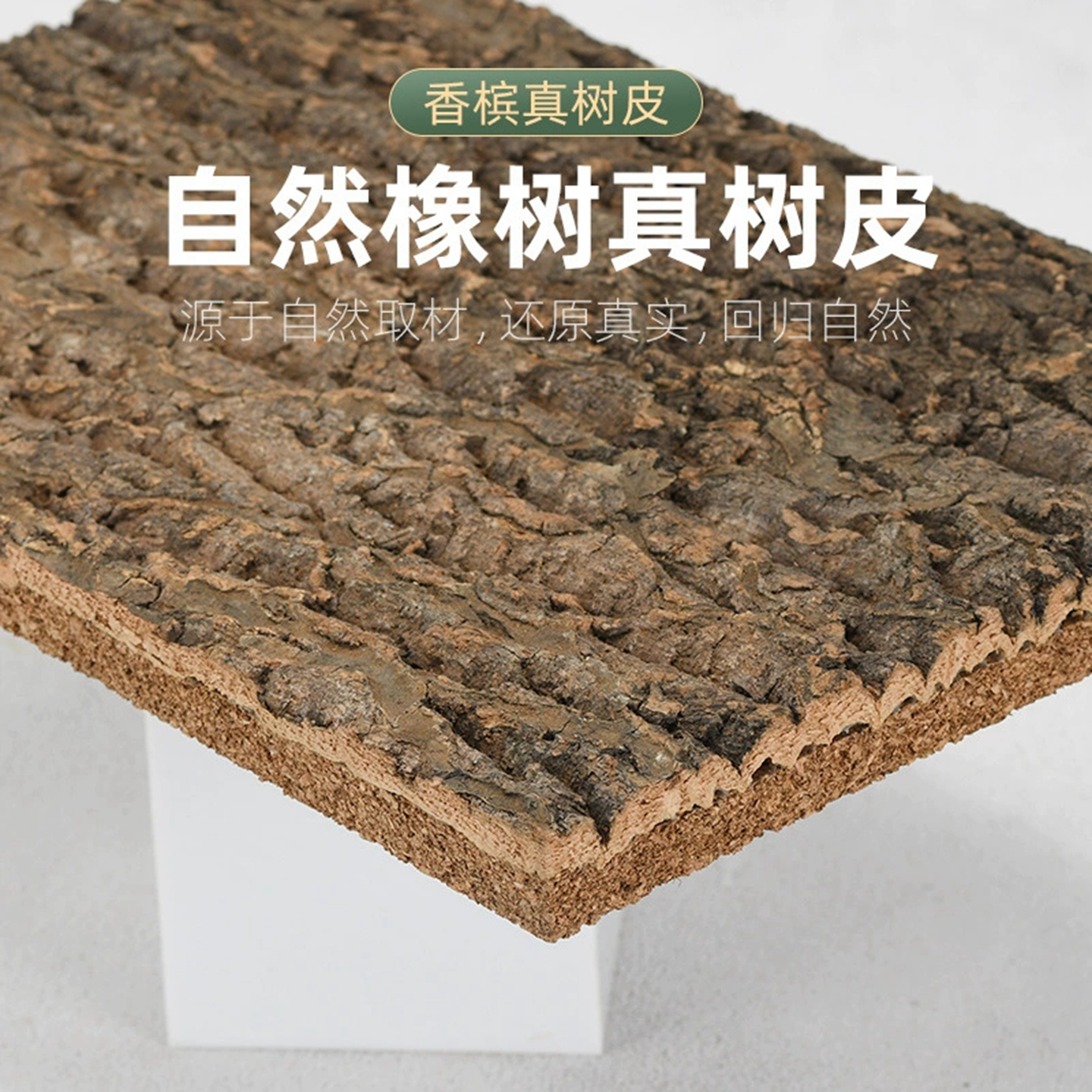 纯天然软木橡树皮爬宠躲避