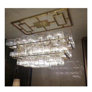 非标工程灯具水晶灯商用工装售楼部吊灯会所酒店大厅KTV餐厅吊灯