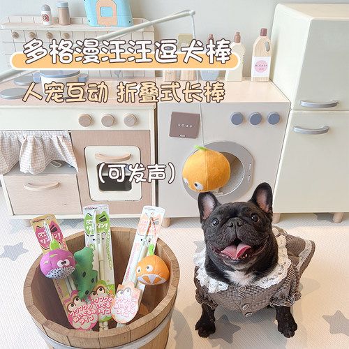 驼家多格漫调皮汪汪互动逗狗