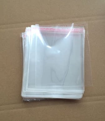 OPP自粘袋 包装袋  透明袋 塑料袋 7丝15*18CM  特价3元100个