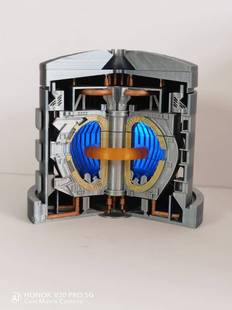 托卡马克核聚变反应堆模型摆件沙盘科普教具道具教学收藏节日礼品