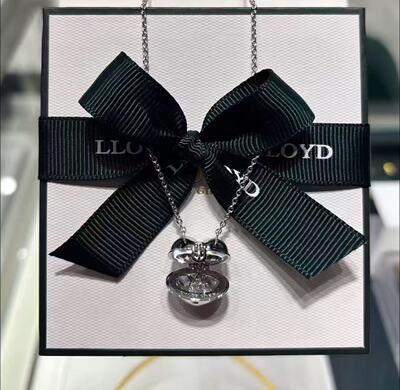 现货韩国正品采购LLOYD跳动的心 lovelock 爱心 锆石 项链 毛衣链