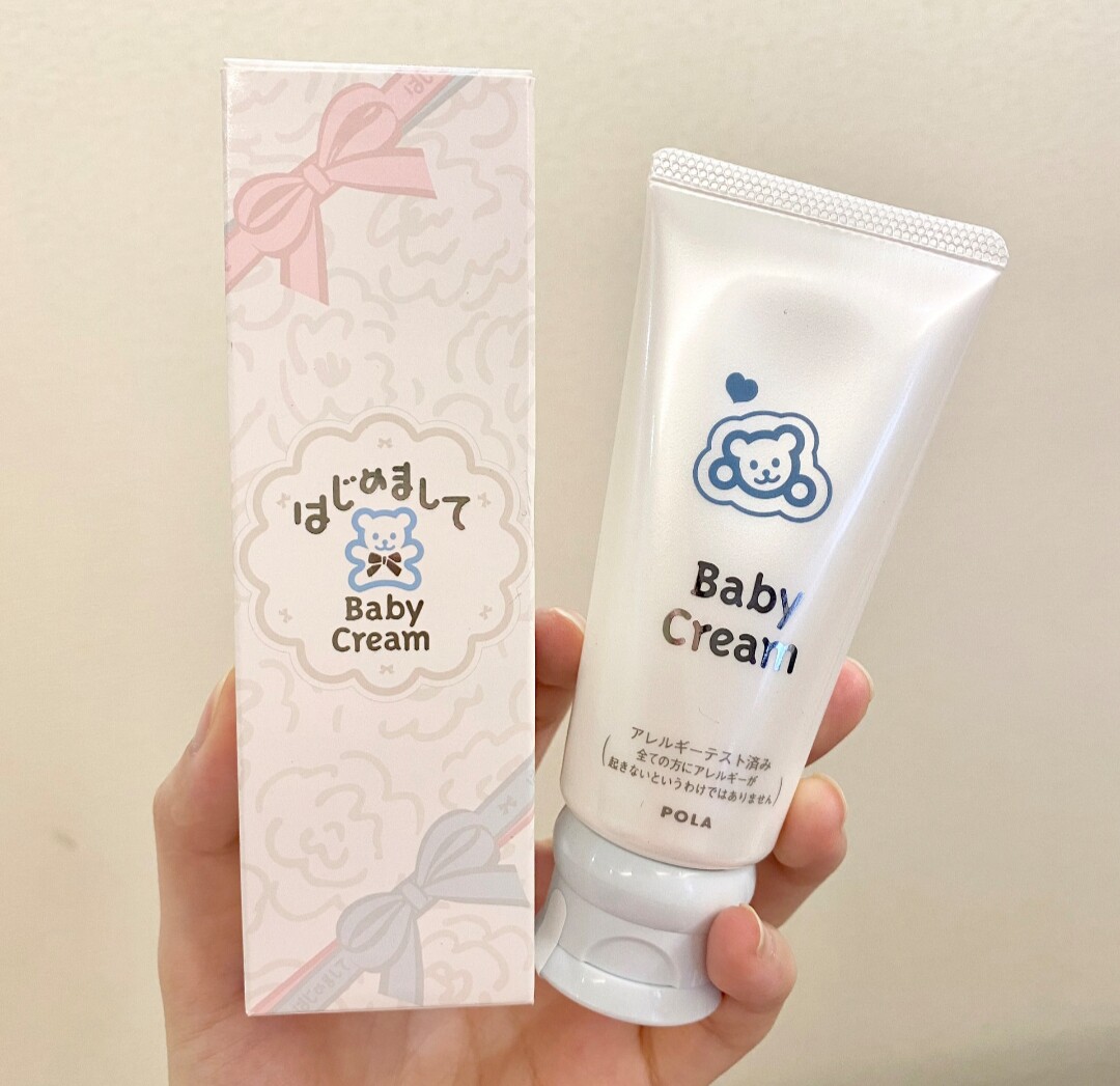 日本本土采购pola宝丽BABY CREAM儿童面霜保湿润肤乳霜60g