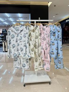 韩国正品采购SPAO chiikawa联名睡衣珊瑚绒睡衣男女同款